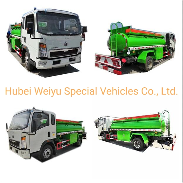 Dongfeng HOWO 5tons 8tons Fuel Dispenser Refueling Tanker Truck for Philippines