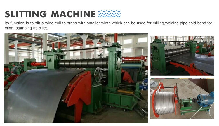 Stainless Steel Plate Coil Slitting Machine Line Precision Steel Strip Slitting Mill