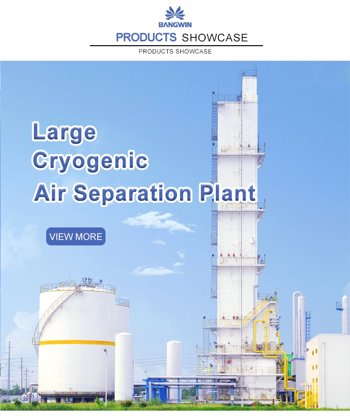 Factory Price Kdon-200/400y Purity 99.95% Medical Oxygen Large Capacity Industrial Distillation Liquid Nitrogen Generator Cryogenic Air Separation Plant
