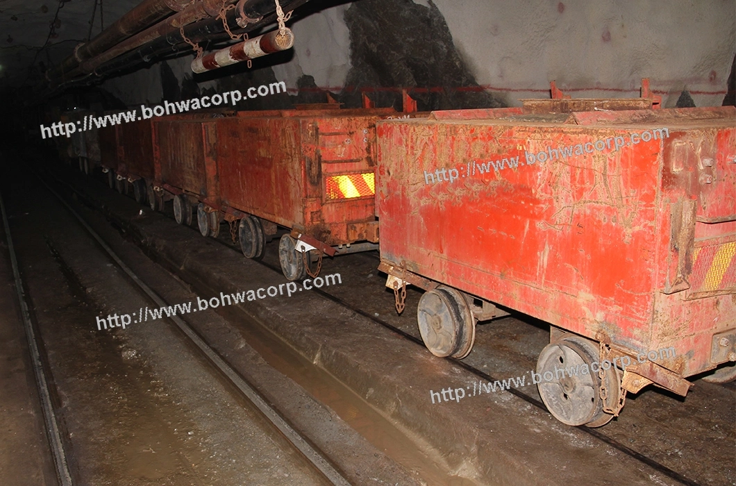 Bucket Tipping Mine Car, Mining Rail Car, Transport Mine Car