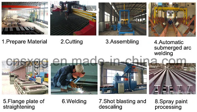 Customized Large Span Steel Structure with Easy Installation Workshop