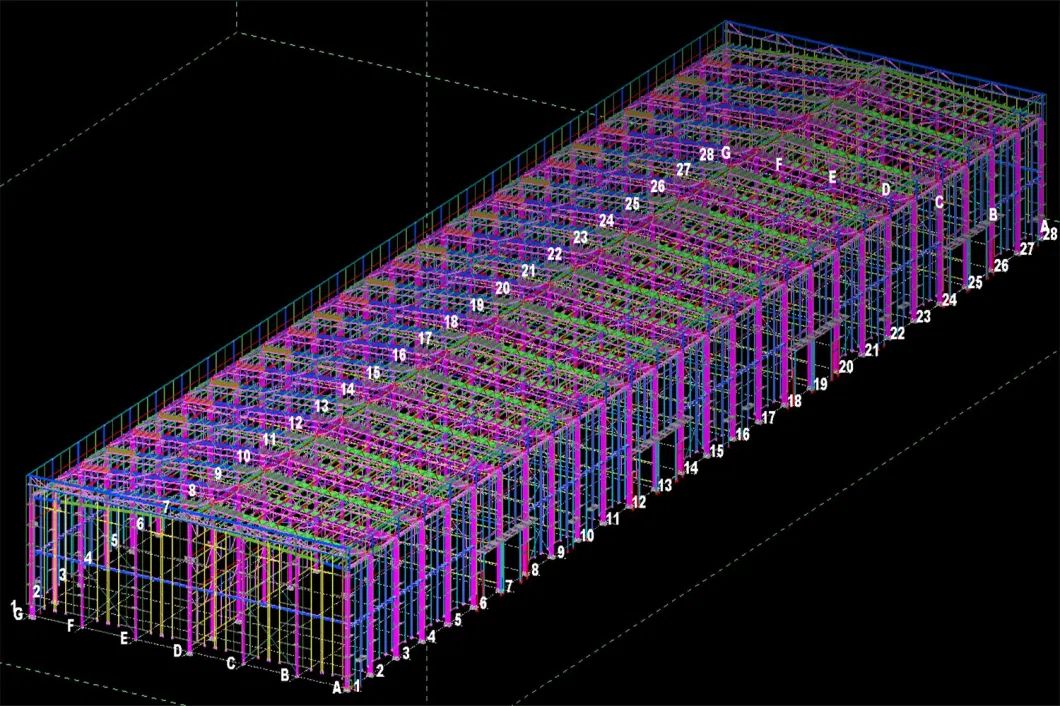 Fast Installation Engineering Steel Structure Warehouse Workshop Building