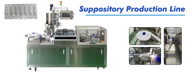 Industrial Semi Automatic Glycerin Suppository Filling and Sealing Machine