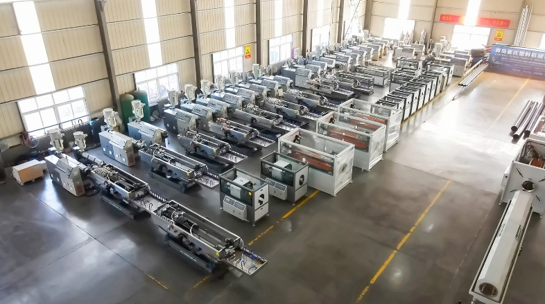 PE PP PVC Plastic Electric Flexible Corrugated Conduit Production Line