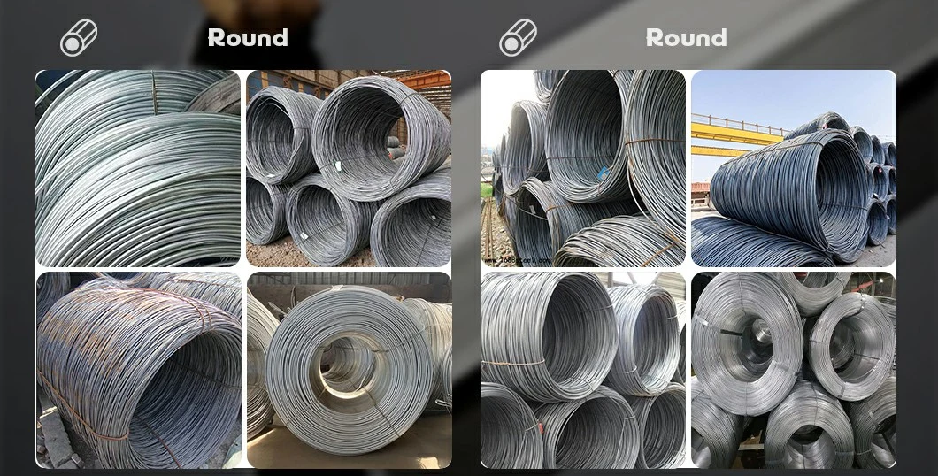 Best Quality Q195 Low Carbon Steel Wire Rod SAE 1008 Spring Wire/Hot Rolled Low Carbon Steel Wire Rod in Coils