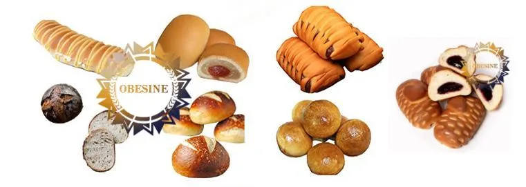 Automatic Bread Making up Line Bun Hot Dog Hamburger Filling Bread Sandwich Toast Loaf Bread French Bread Bread Roll Round Bread Square Bread