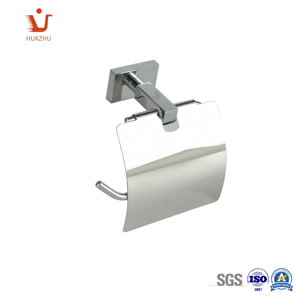 Quality Assured Hygiene Stainless Steel Toilet Tissue Paper Roll Towel Plate Holder Wall Mount Bathroom Tissue Paper Bar Holders