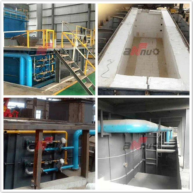 Steel Construction Zinc Coating Hot DIP Galvanizing Production Line