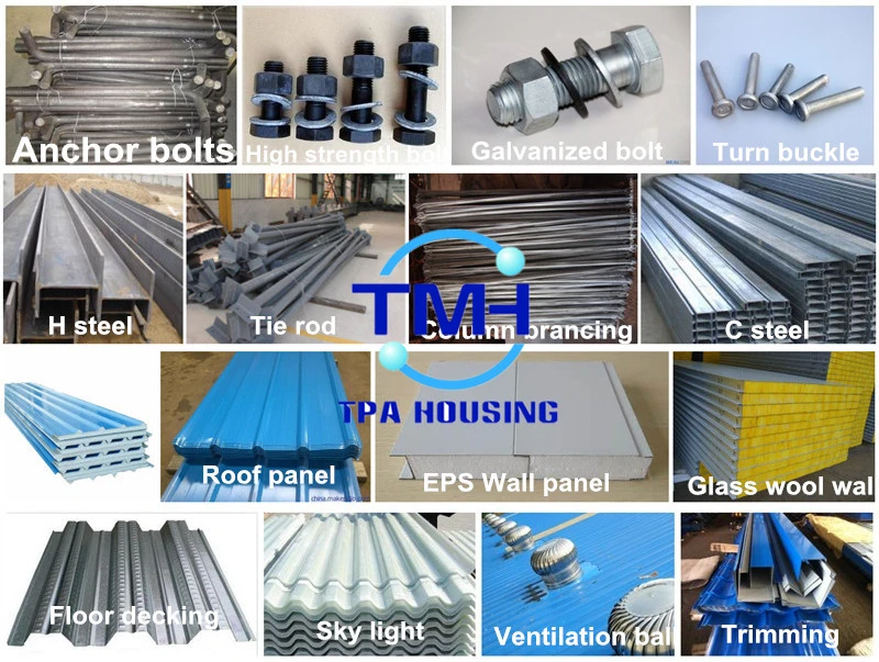 Prefabricated Construction Building Material Steel Structure for Factory Warehouse