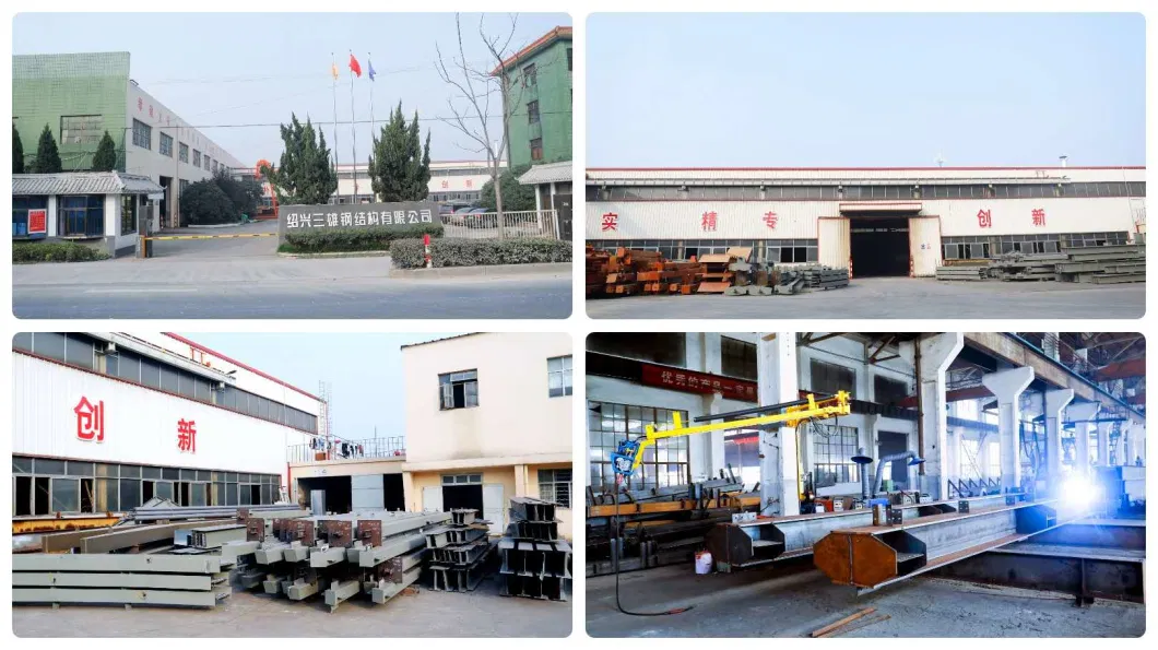 Customized Large Span Steel Structure with Easy Installation Workshop