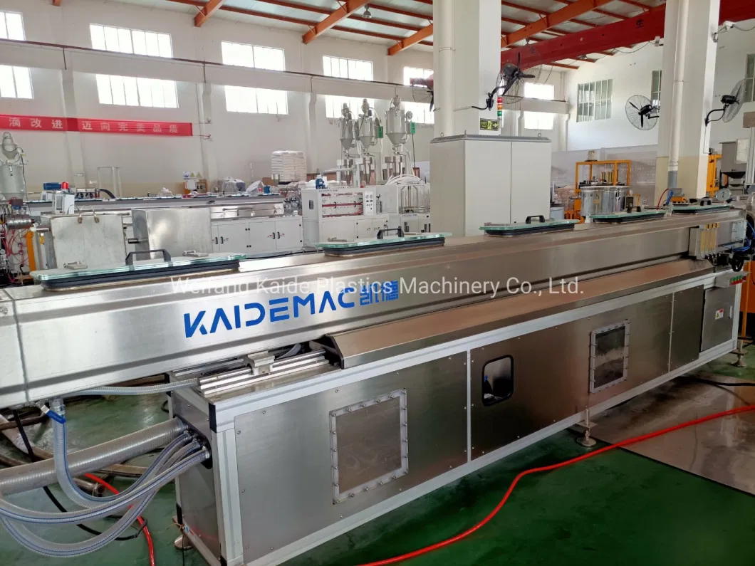 Polytech Drip Irrigation Pipe Production Line with Strip Embeded/Pipe Extrusion Machine
