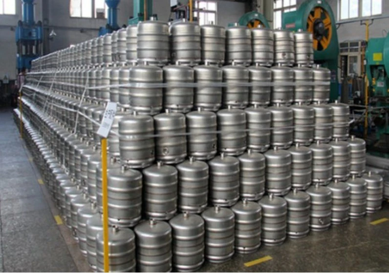 Fully Automatic Stainless Steel Beer Keg / Can / Barrel / Drum Production Machines