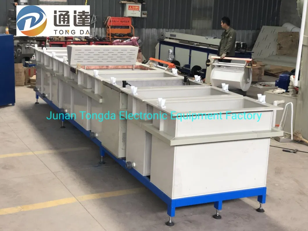 Copper Electroplating Machine Chemicals Zinc Electroplating Tank Copper Plating Tank