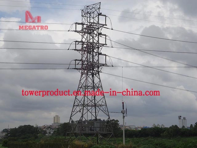 Megatro Transmission 138kv Line Steel Tower Pylon