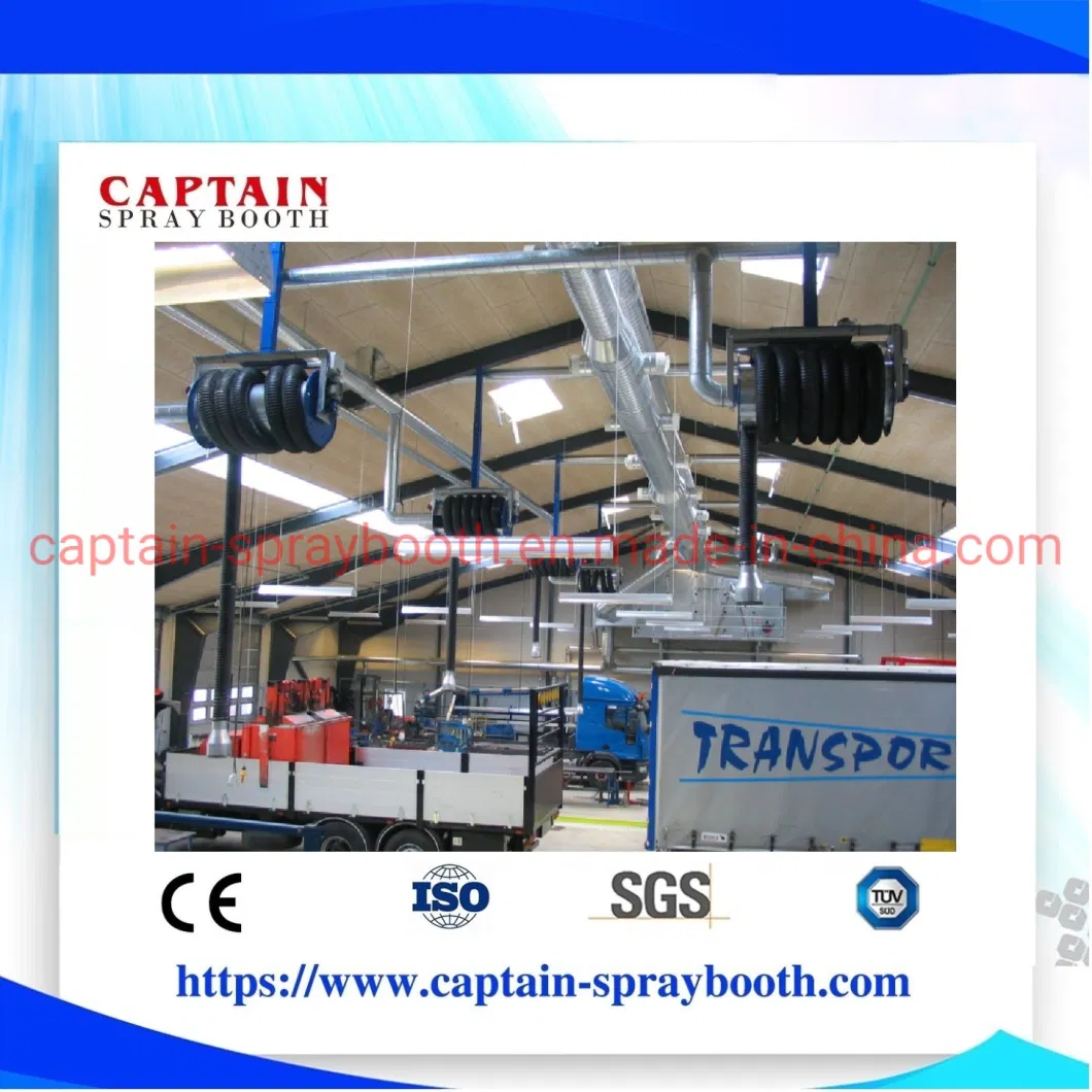 Electrical Fixed Auto Exhaust Extraction System with High Temperature Hose