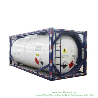Triclorosilano (SiHCl3) Isotank 20 PIEDI telaio contenitore triclorosilano, silicocloroformio (serbatoio per stoccaggio chimico o trasporto stradale)