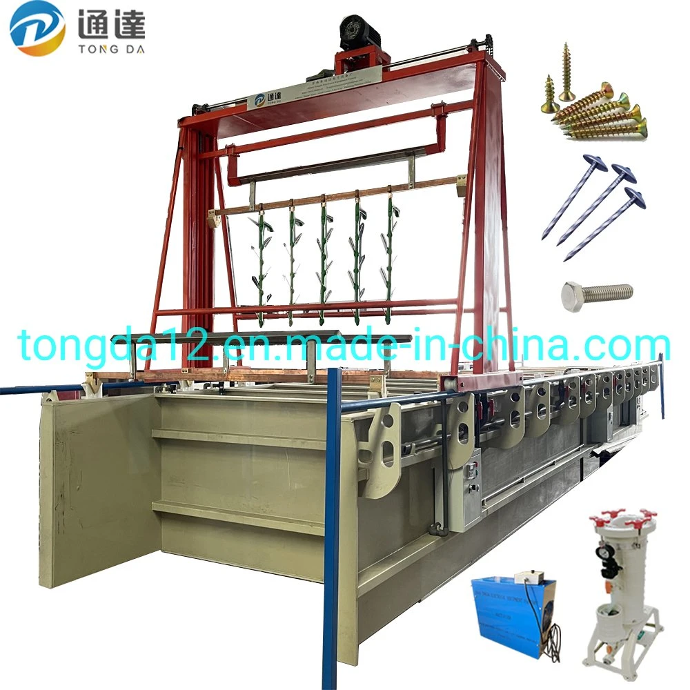 Tongda11 Metal Electroplating Machines Barrel Plating Zinc Plating Machine Electroplating Tank for Nails