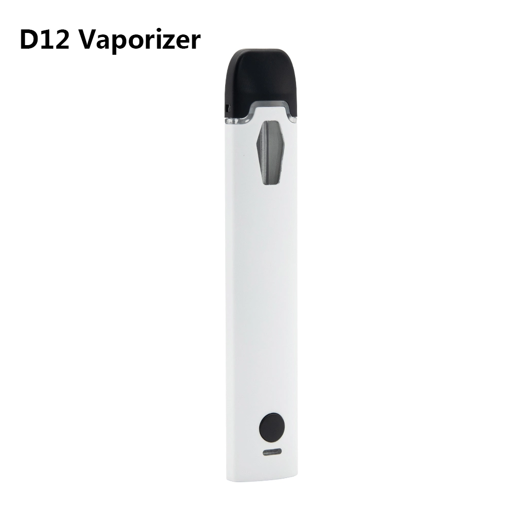 Preheating Button All Full Ceramic Lead Free 1ml 2ml Disposable Vape Pen 350mAh Vaporizer Pod 1g 2g Atomizer Tank Empty for D8/D9/D10 Hhc Thick Oil