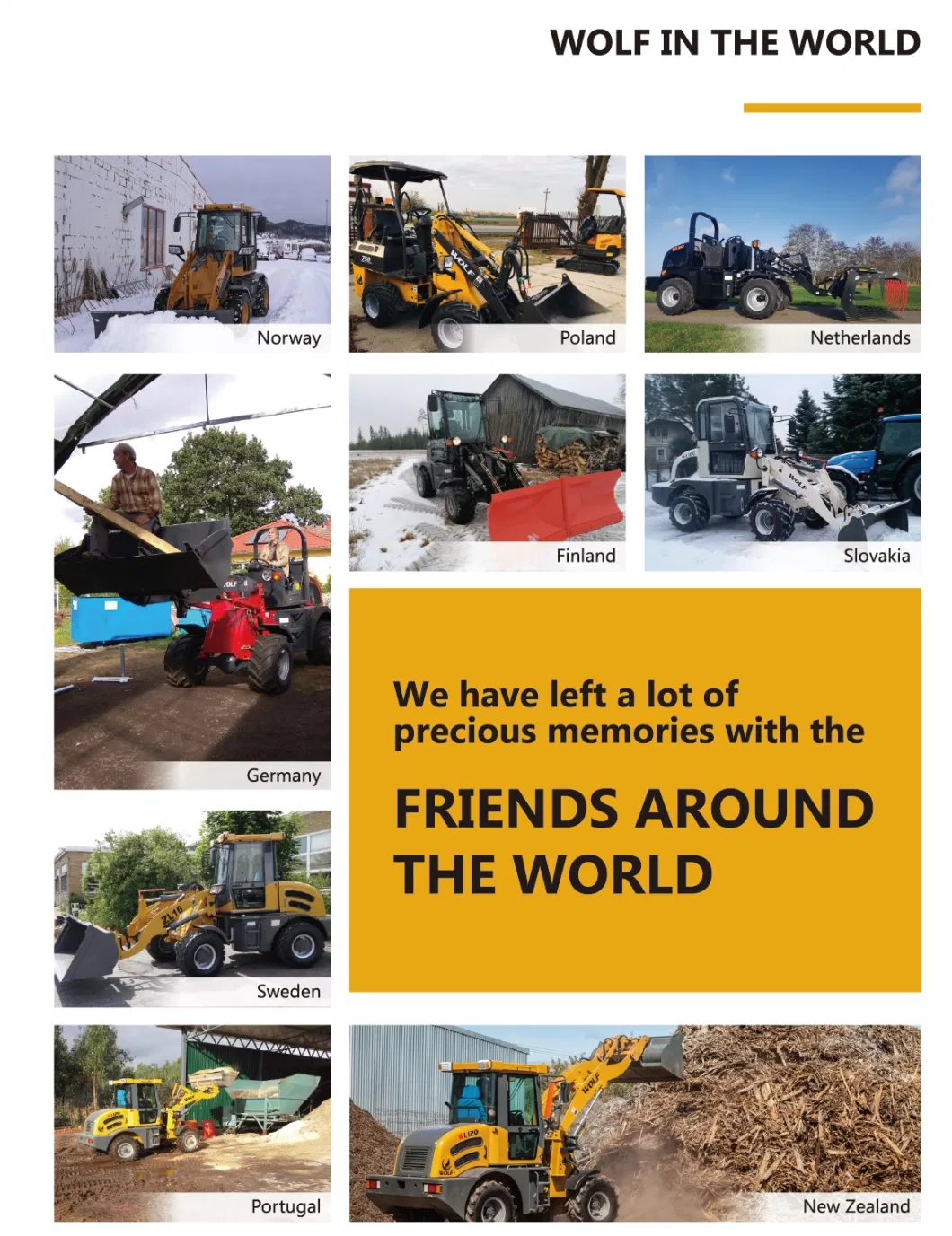 China Factory Wolf with CE/1m3 Capacity/Cabin/Rops/Fops Wz30-25/Jx45 2t/2.5t Best Front End Loader and Backhoe Price for Sales/Africa/South America/Argentina