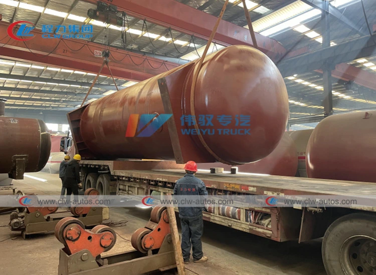 50cbm 25tons Antirust Asphalt Glass Fiber Painting Anticorrosive Buried Under Ground LPG Gas Storage Tank for Underground LPG Gas Station