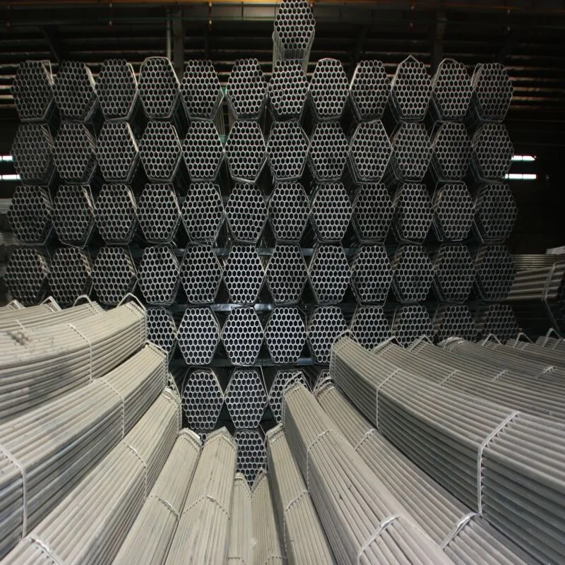 Hot Dipped Galvanized Gi Steel ERW Welded Steel Hollow Section Piping