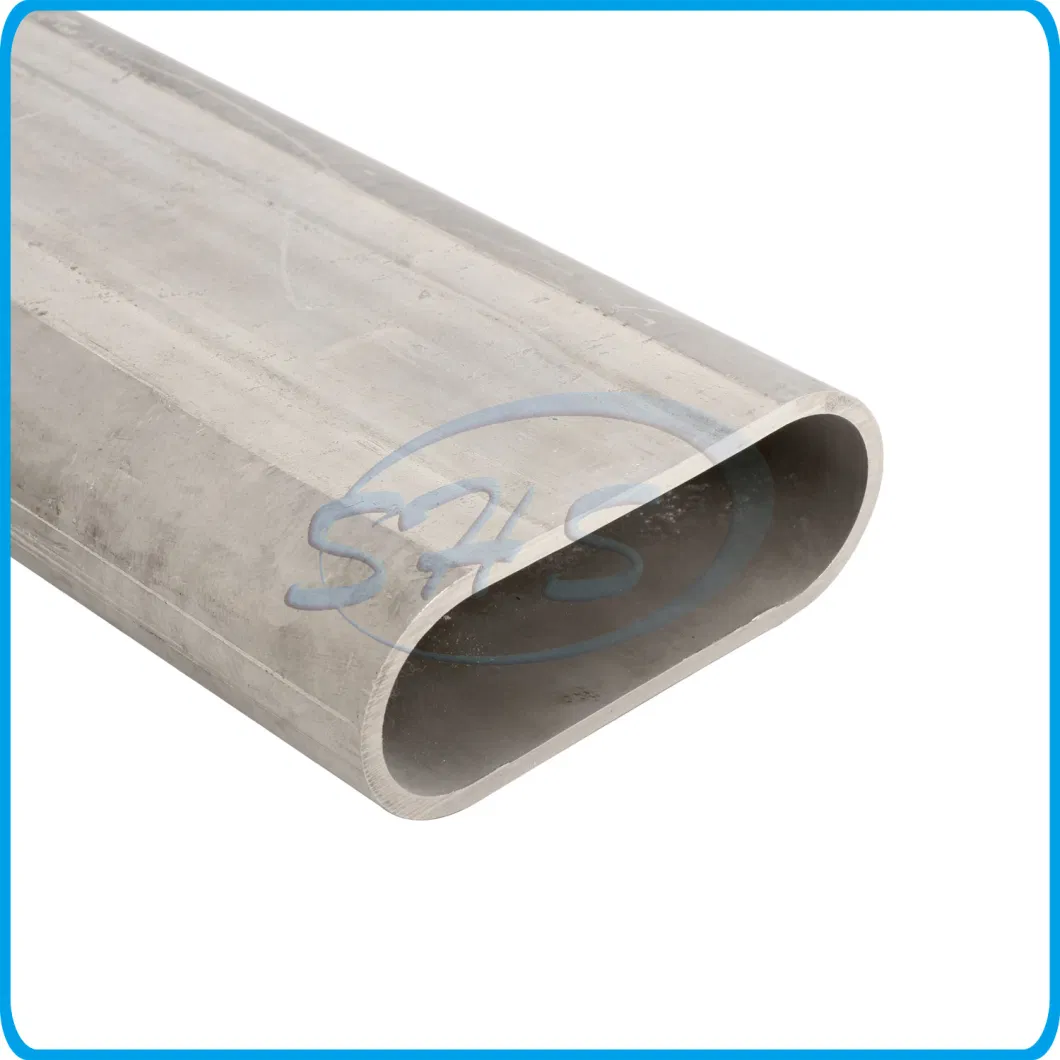 AISI 304 316L Grade Stainless Steel Oval Piping