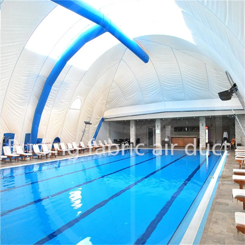 Swimming Baths Noise Reduction Air Purification HVAC Fabric Air Duct