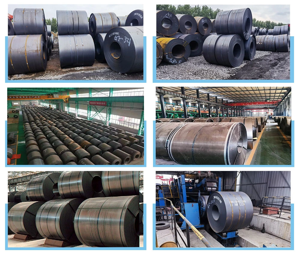 Customized Size ASTM AISI SUS DIN Q195 Q235 Q235B Q345 Q345b Ss400 A36 1075 HRC Cold/Hot Rolled Carbon Steel Coil