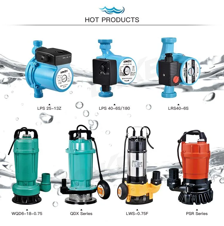 Hot Water Circulation Pump High Pressure Home Bathroom Booster 3-Speed Heating Circulator Water Pump