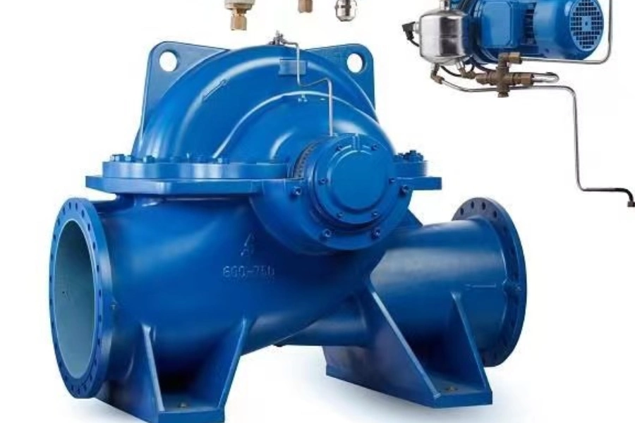 China Factory Good Quality Horizontal/Vertical Double-Suction Split-Casing Volute High Pressure Centrifugal Water Pump for Irrigation/Fire Fighting/Dam