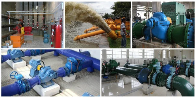 Double Impeller High Head Suction Water Pump for Fire Control, Centrifugal Water Pump Circulation Pump