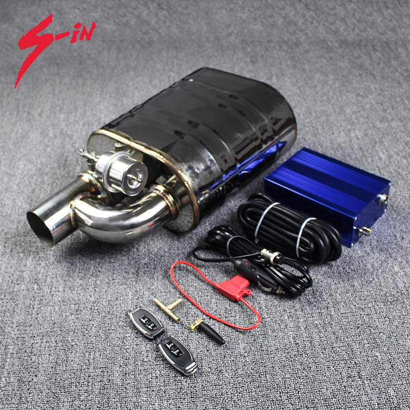 Auto Exhaust Cutout with Aluminium Alloy Electric Valve for Racing Car Performance