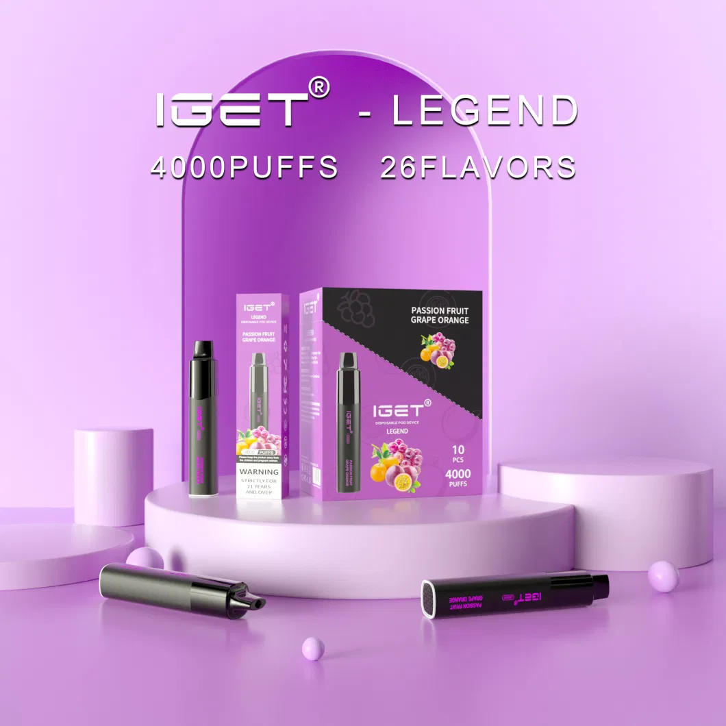 Get Legend Vape 4000 Puffs 1350mAh with 12ml Capacity