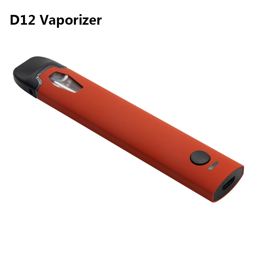 Preheating Button All Full Ceramic Lead Free 1ml 2ml Disposable Vape Pen 350mAh Vaporizer Pod 1g 2g Atomizer Tank Empty for D8/D9/D10 Hhc Thick Oil