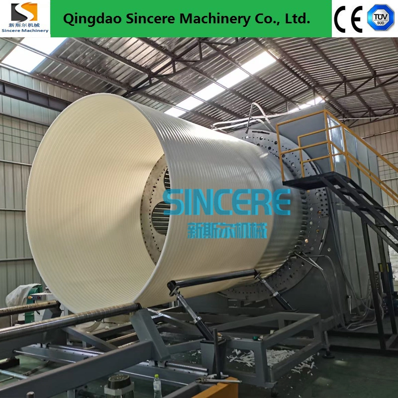 PE/HDPE/PP Spiral Winding Water Storage Tank Wells Pipes Extruding Production Machine Line