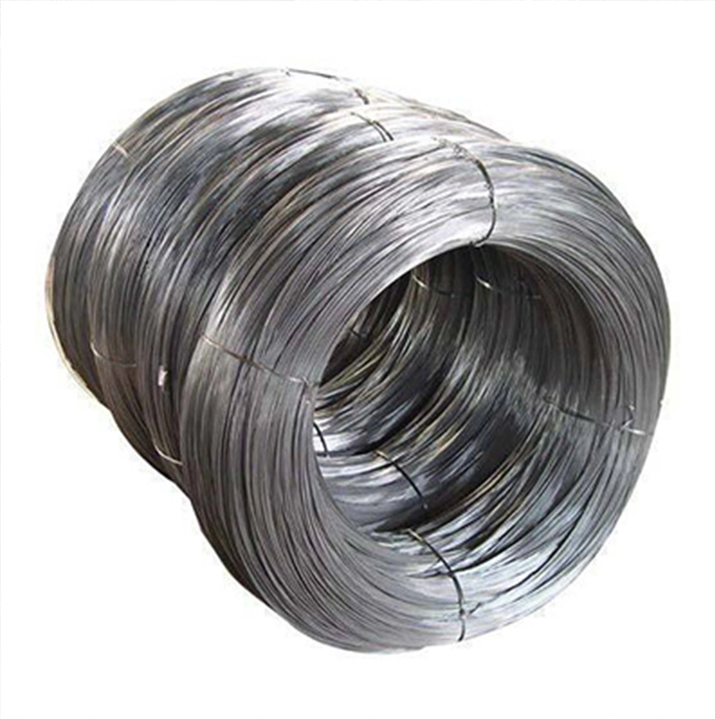 5.5mm Spring Wire SAE1008b SAE1006 S45c 10# 1010 Q235 Q195 77b 82b Swrm Stkm11A Low Carbon Steel Wire Hot Dipped Galvanized Metal Nail Wire Bar Rod in Coils