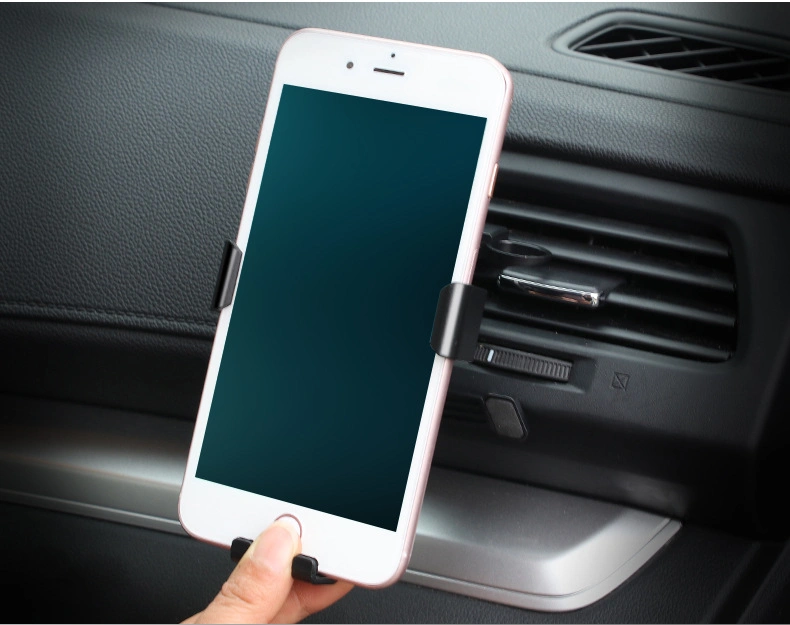 Vehicle-Mounted Mobile Phone Support Air Outlet Mobile Phone Navigation Frame Multi-Functional Vehicle-Mounted