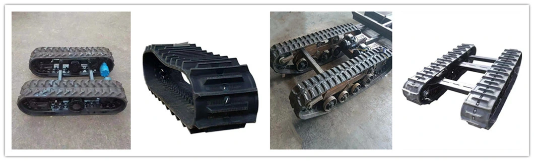 Small Excavator Rubber Tracks for Road Maintenance