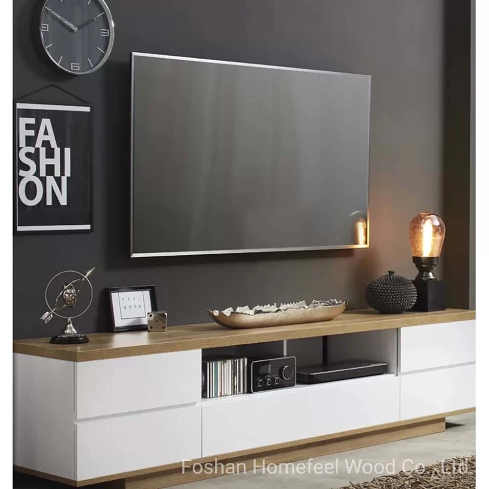Modern Home Living Room Furniture LED TV Cabinet (HF-TVS22)