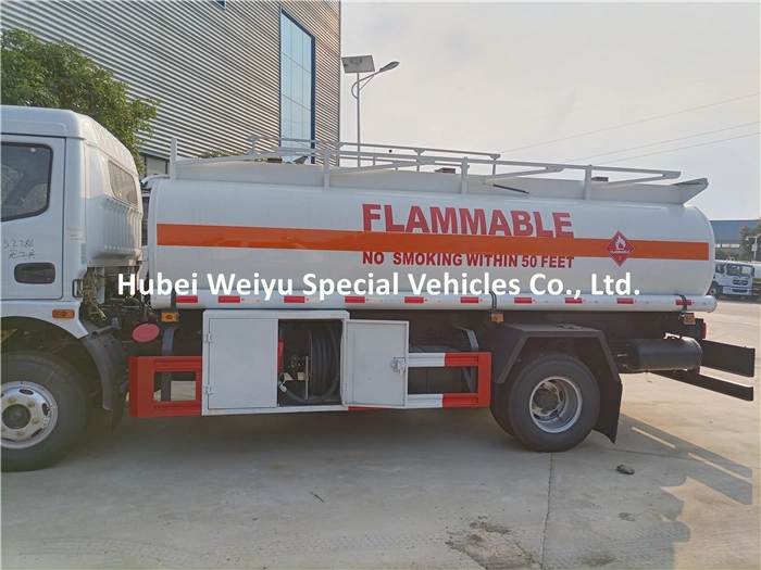 Dongfeng HOWO 5tons 8tons Fuel Dispenser Refueling Tanker Truck for Philippines