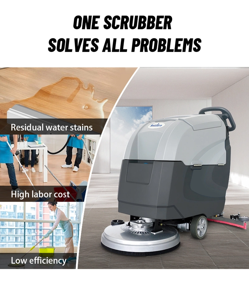 B50 Activity Discount Fully Automatic Tile Cleaning and Efficient Floor Scrubber Machine