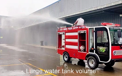 Water Foam Fire Fight Truck Fire Rescue Fog Cannon Spray Truck