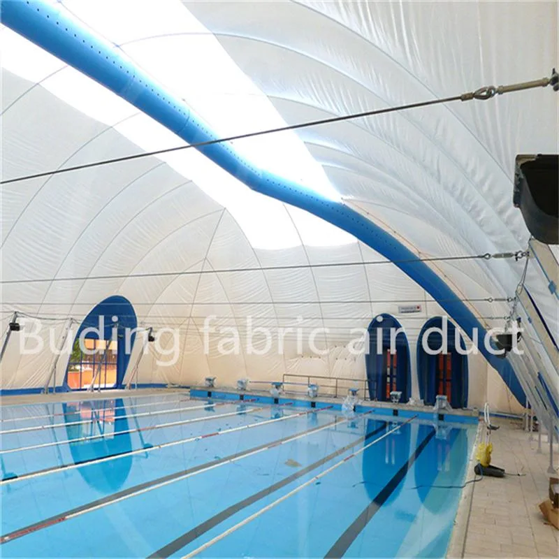 Swimming Baths Noise Reduction Air Purification HVAC Fabric Air Duct