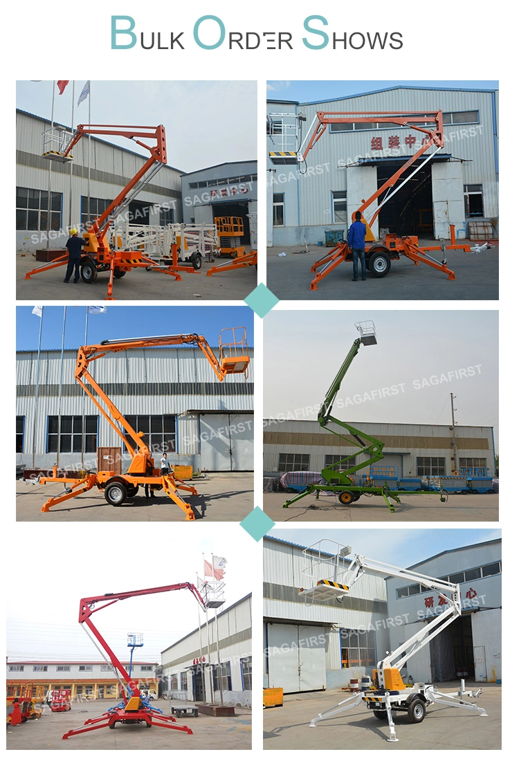 Construction Site Tower Lift High Place Maintenance Electric Lift Platform up to 22m