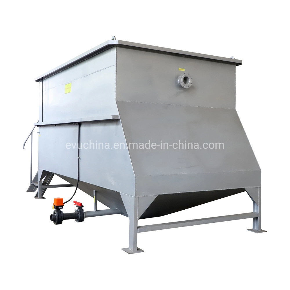 Sloping Plate Lamellar Clarifier Sedimentation Tank with Filter Clarifier System for The Process of Phosphating Metal Sheets Wastewater Treatment