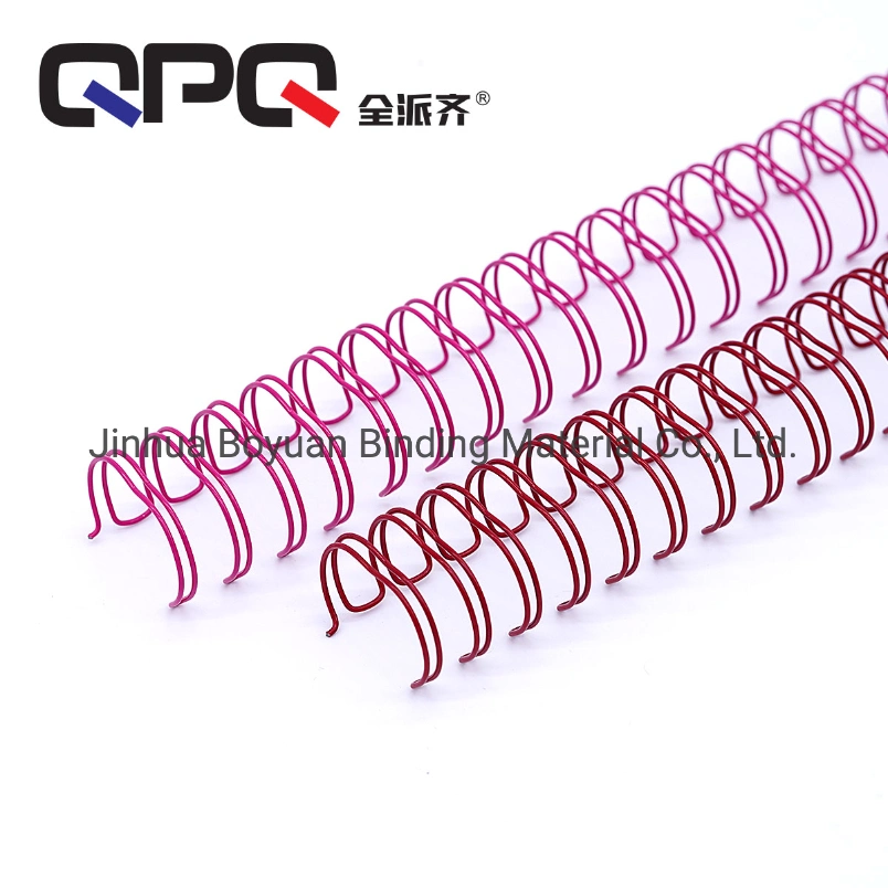 Customized Size and Length Nylon Coated Coils Book Binding Metal Wire O