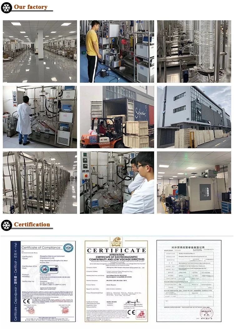 Manual Lifting Rotary Vacuum Evaporator System