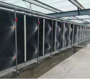 Deodorization Evaporation Water Fill Wall Wet Curtain Cooling Pad for Farm Deodorization Plastic Air Epidemic Prevention and Purification System