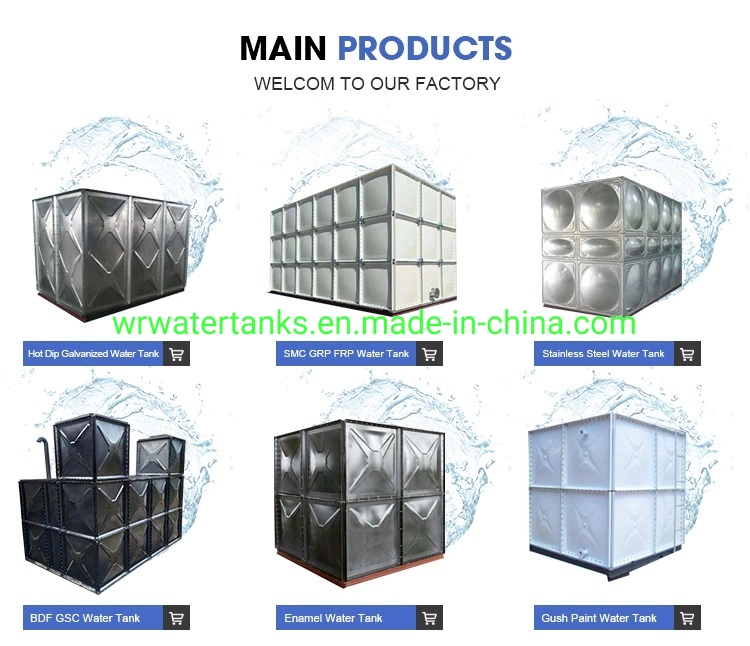High Quality Anti Rust Stainless Steel Water Tank
