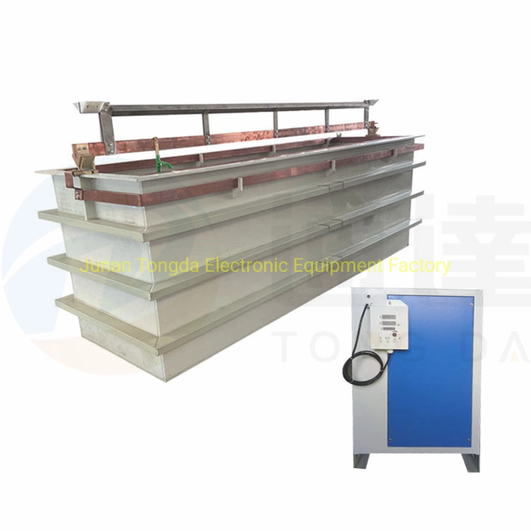 Nickel Chrome Plating Tank Electroplating Machine Copper Plating Acid and Alkaline Resistant Electroplating Bath Plastic PP Plating Tank Electroplating Tanks